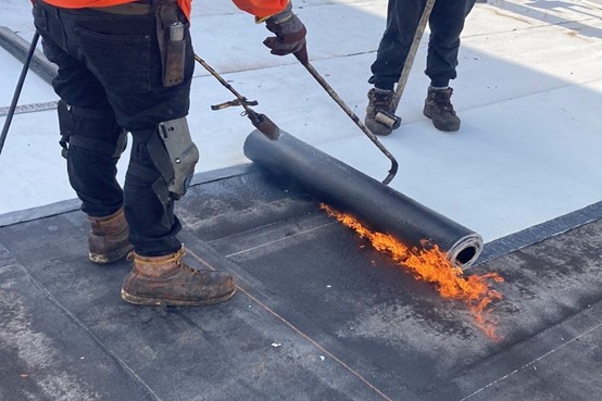 SBS elastomer modified bitumen waterproofing membrane